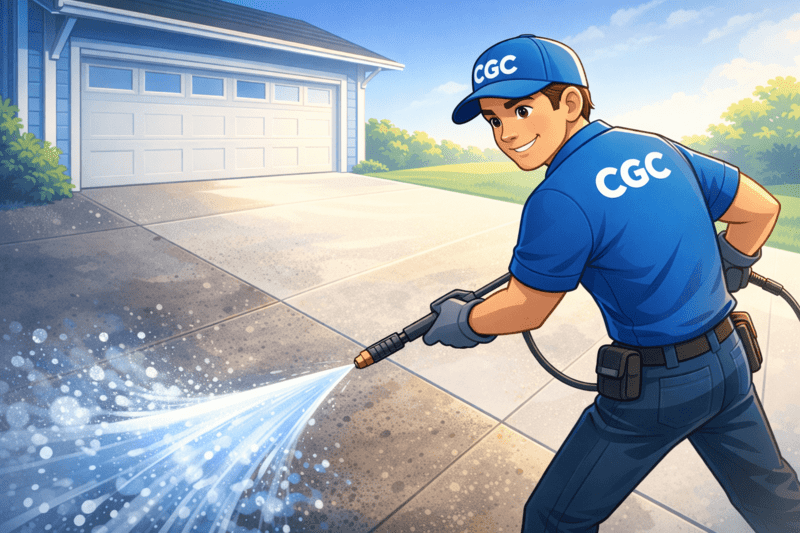 Pressure washing service in Metro Vancouver