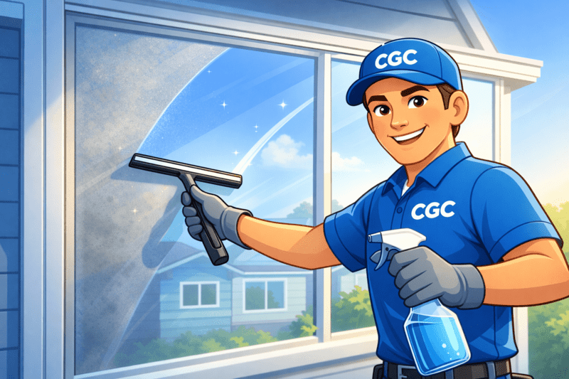 Window washing service in Metro Vancouver